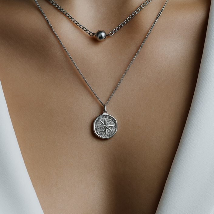 The La Estrella Necklace | QR Code Engravable
