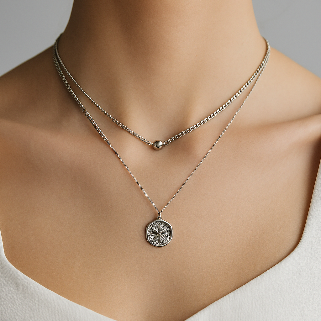 The La Estrella Necklace | QR Code Engravable