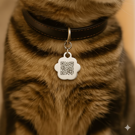 Paw Pendant | QR coded