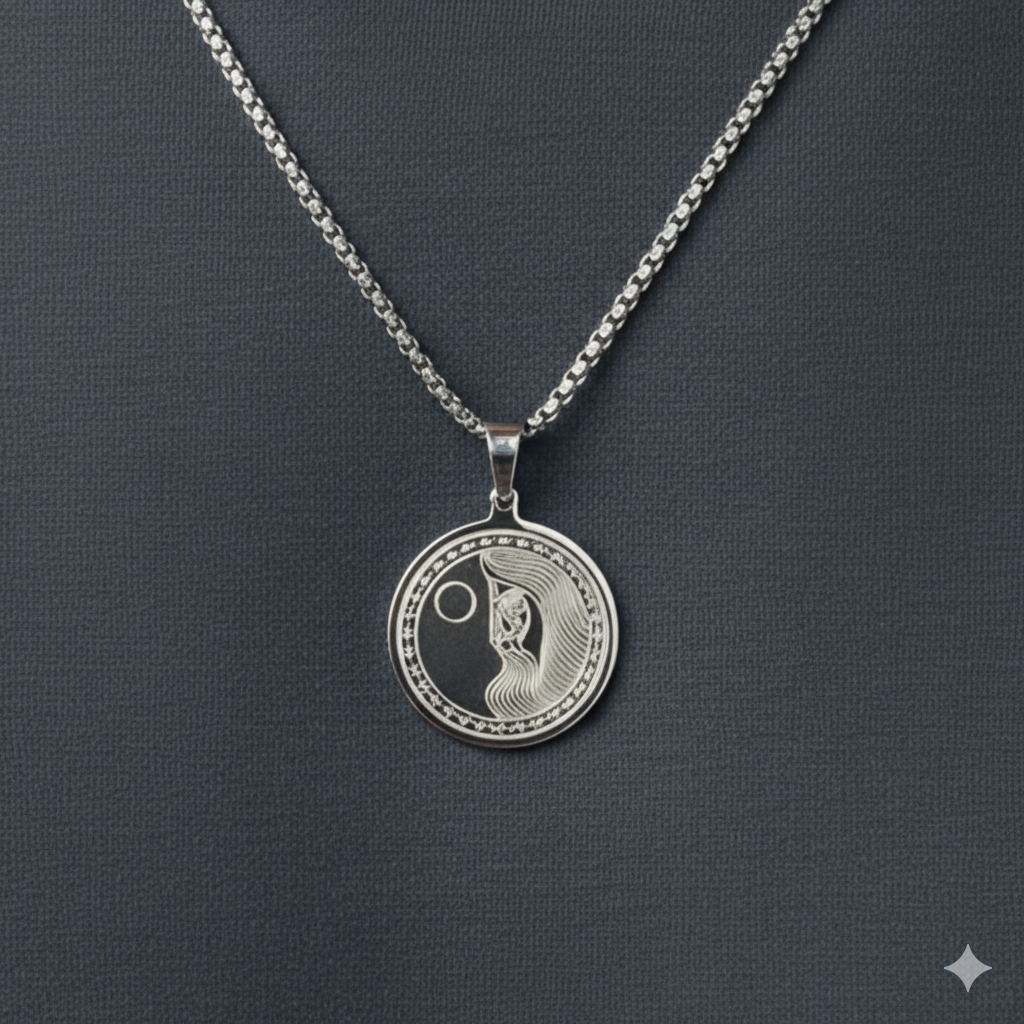 Lord of Moon Necklace | QR Code Engravable
