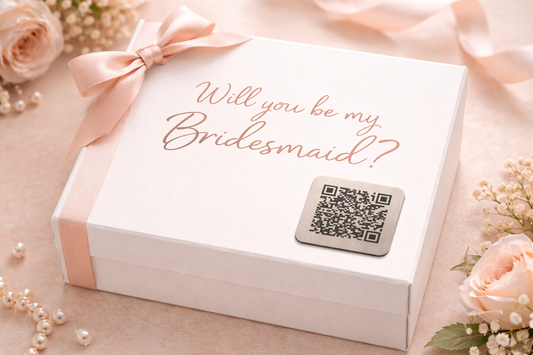 Personalised QR Memory Mini Plaque