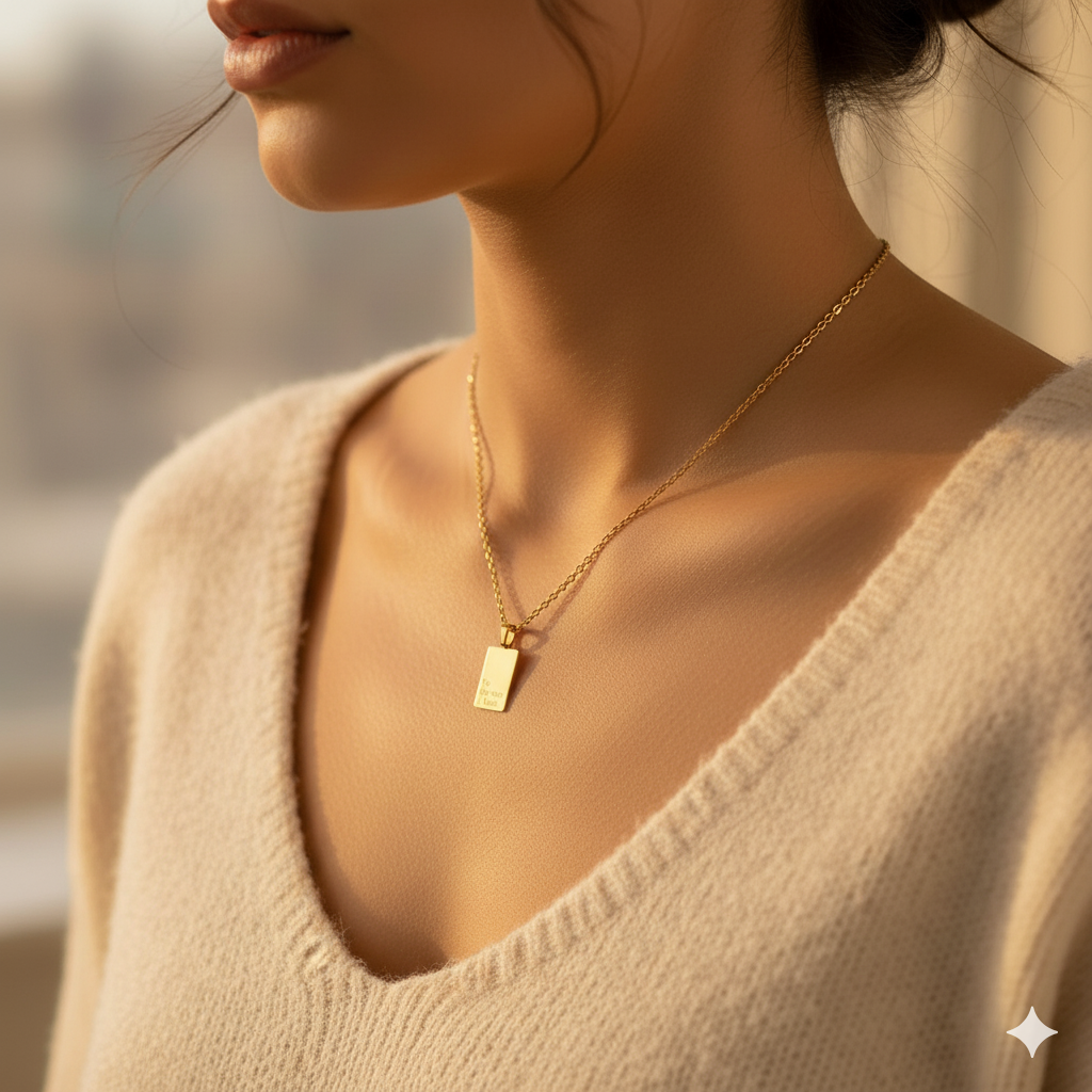 The Etoilé 'Love' Necklace | QR Code Engravable