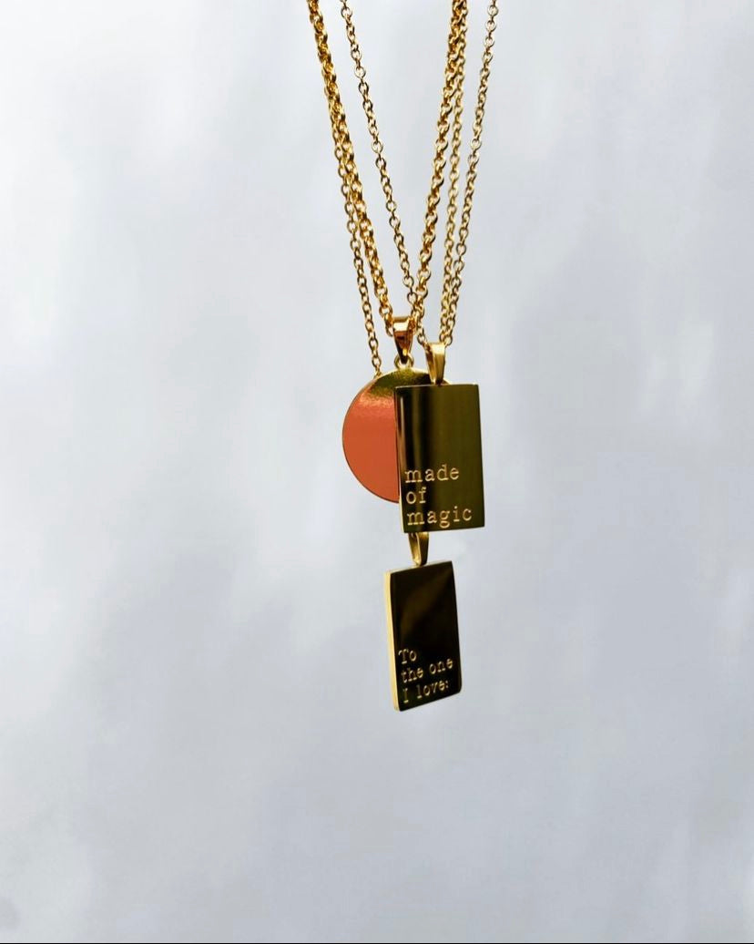 The Etoilé 'Love' Necklace | QR Code Engravable