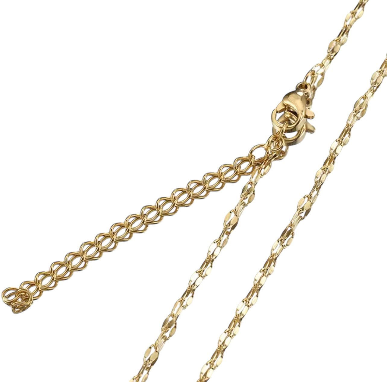 18k Gold Plated Mini Cross Necklace | QR Code Engravable