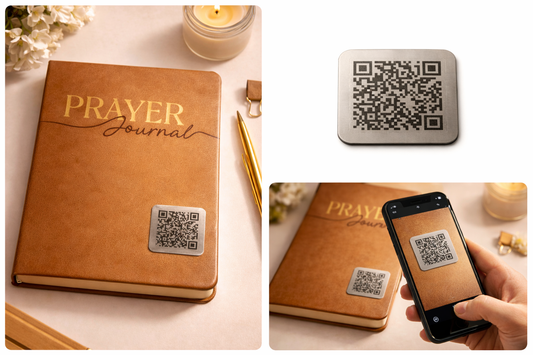 Personalised QR Memory Mini Plaque