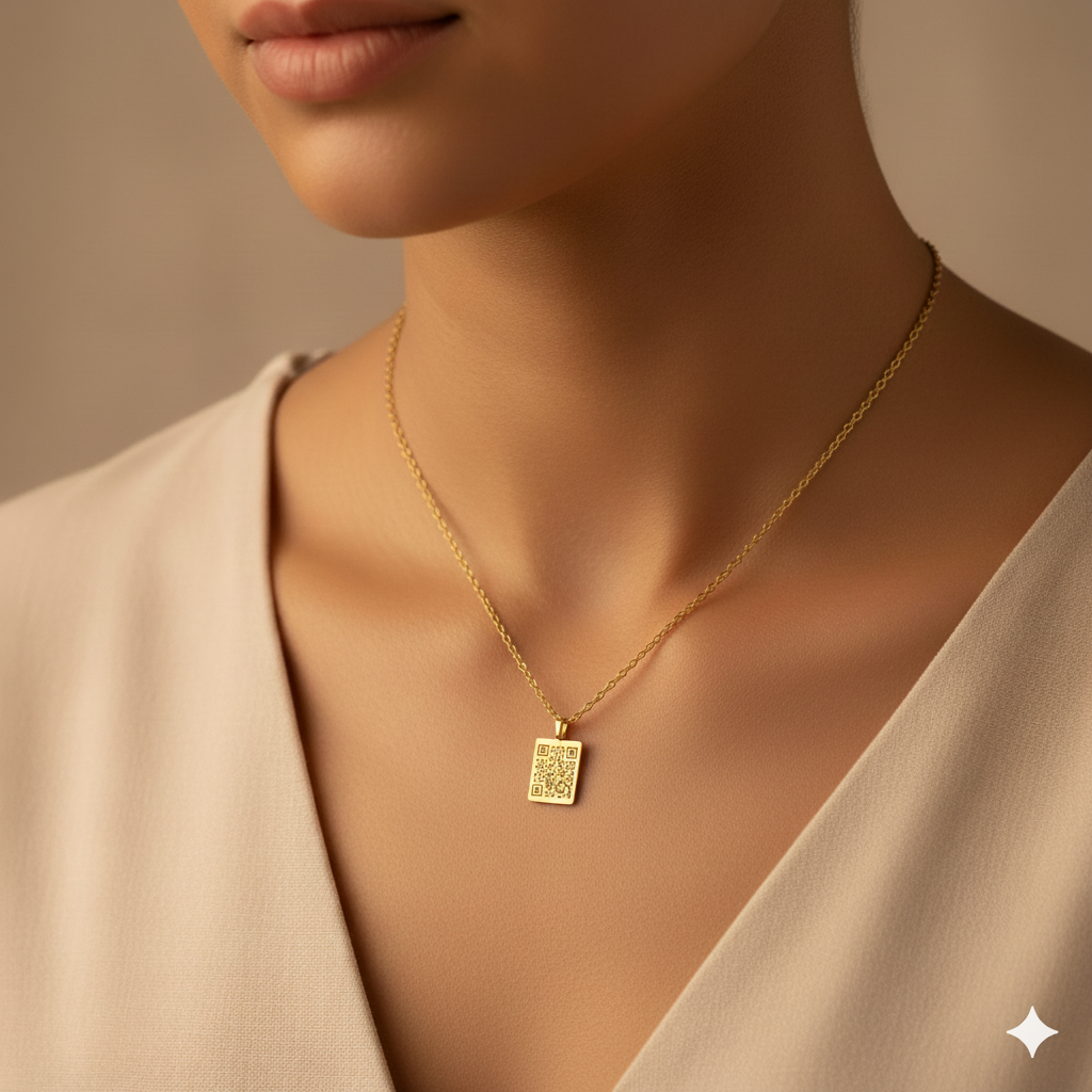 The Etoilé 'Love' Necklace | QR Code Engravable
