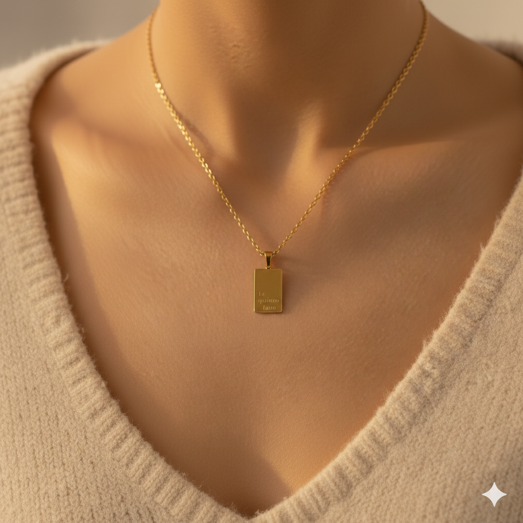 The Etoilé 'Love' Necklace | QR Code Engravable