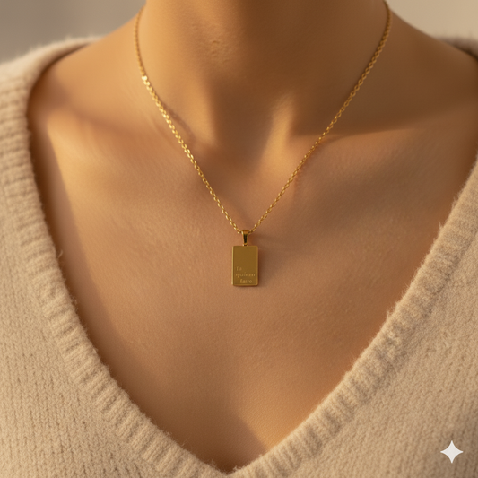 The Etoilé 'Love' Necklace | QR Code Engravable